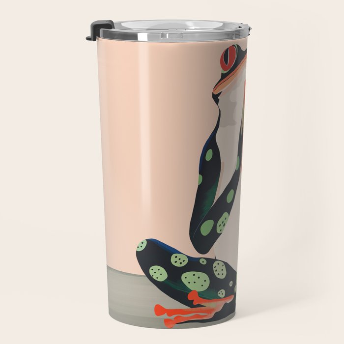 Yoga Frog Travel Mug Gallery Image 3