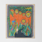 On The Path To My Body Throw Blanket Gallery Image 2