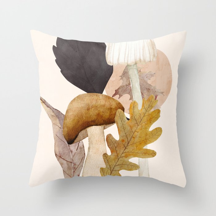 Autumn Spirit 5 Throw Pillow Gallery Image 1