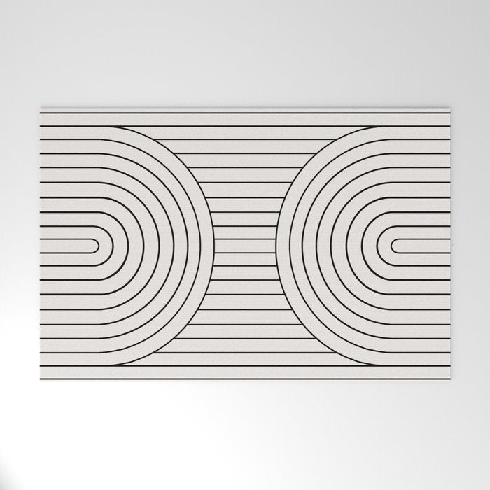 Arch Symmetry VI Welcome Mat Gallery Image 1