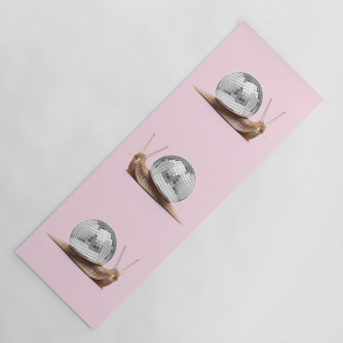 DISCO SNAIL Yoga Mat Gallery Image 1