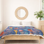 Jellyfish Collection - blue Duvet Cover Gallery Image 3