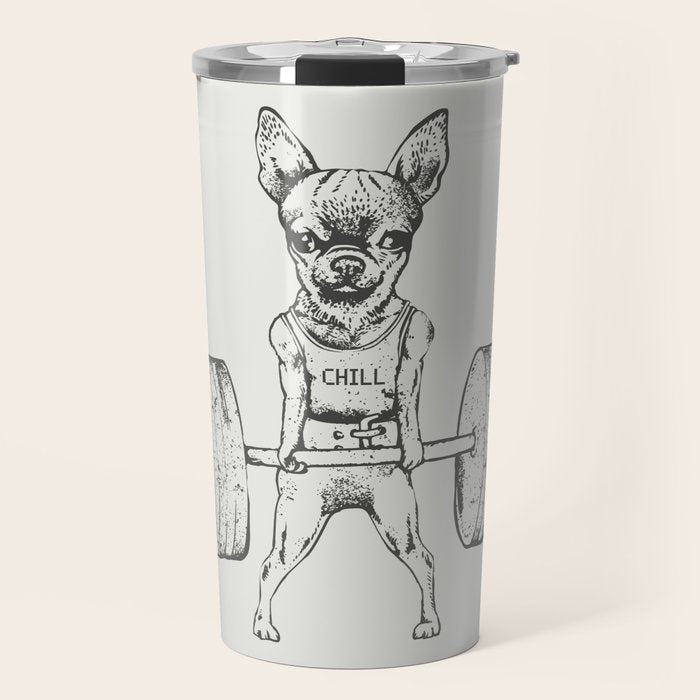 Chihuahua Lift Travel Mug Gallery Image 1