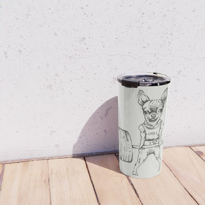 Chihuahua Lift Travel Mug Gallery Image 4