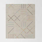Geometric Shapes 05 Throw Blanket Gallery Image 2