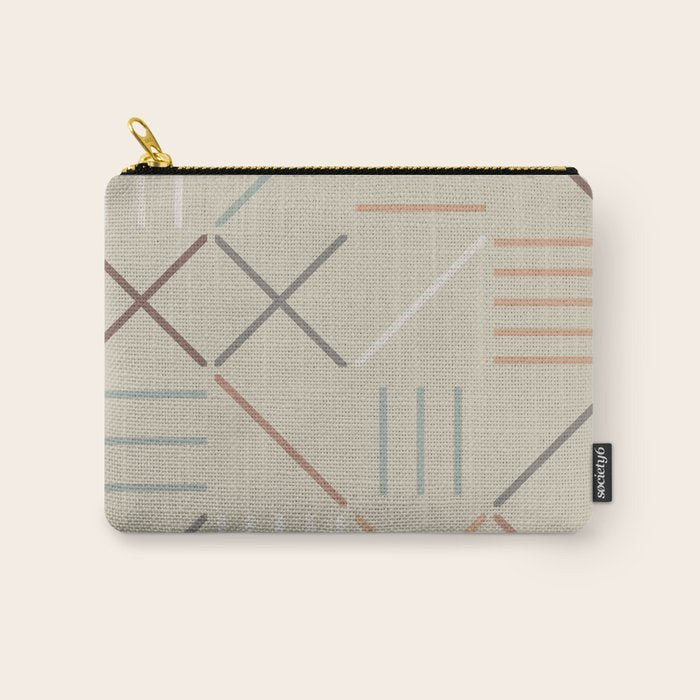 Geometric Shapes 05 Carry All Pouch Gallery Image 1
