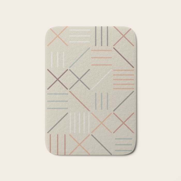 Geometric Shapes 05 Bath Mat Gallery Image 1