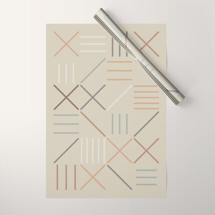 Geometric Shapes 05 Wrapping Paper Gallery Image 1
