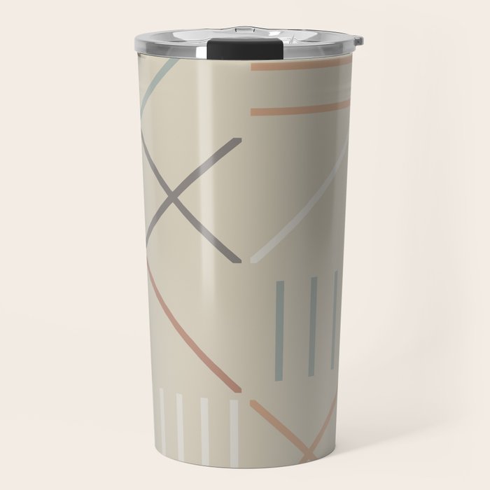 Geometric Shapes 05 Travel Mug Gallery Image 1