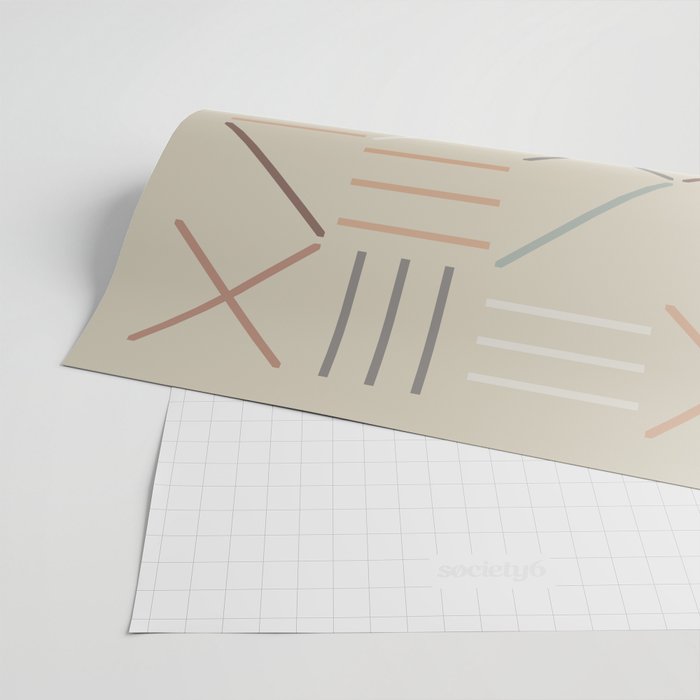 Geometric Shapes 05 Wrapping Paper Gallery Image 2