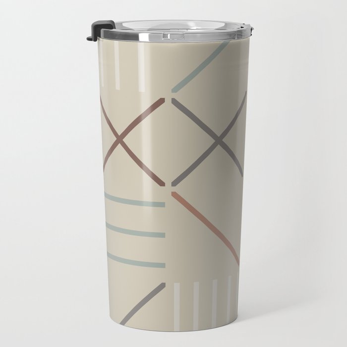 Geometric Shapes 05 Travel Mug Gallery Image 3