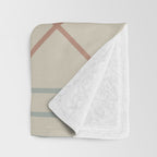Geometric Shapes 05 Throw Blanket Gallery Image 3