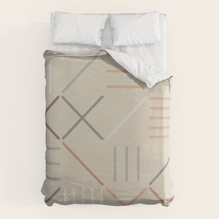 Geometric Shapes 05 Duvet Cover Gallery Image 6