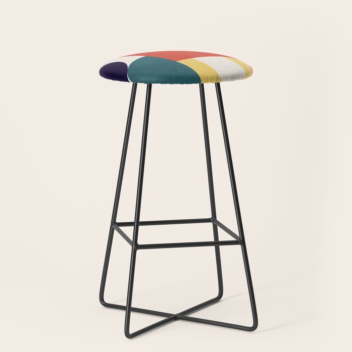 Abstract Shapes 56 Stool Gallery Image 1