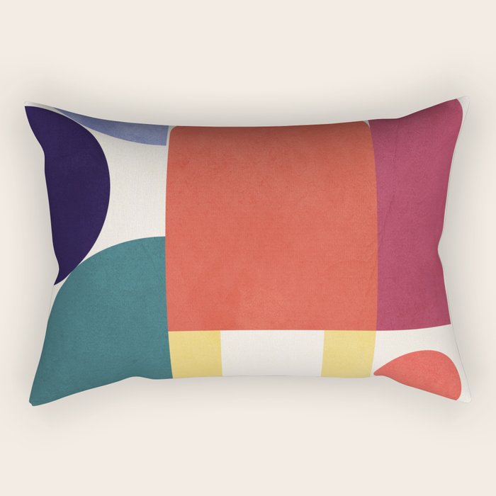Abstract Shapes 56 Rectangular Pillow Gallery Image 1
