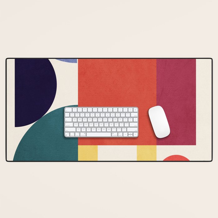 Abstract Shapes 56 Desk Mat Gallery Image 1