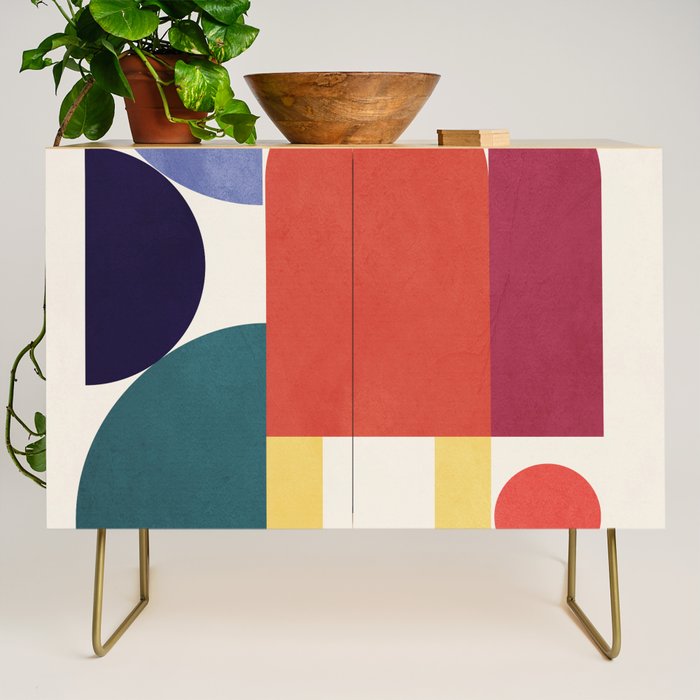 Abstract Shapes 56 Credenza Gallery Image 1