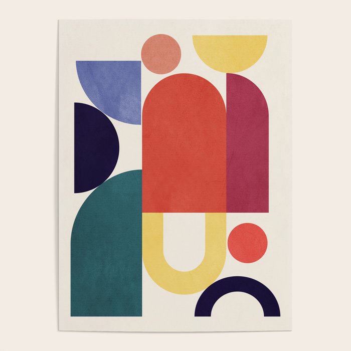 Abstract Shapes 56 Poster Gallery Image 4