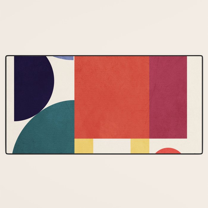 Abstract Shapes 56 Desk Mat Gallery Image 3