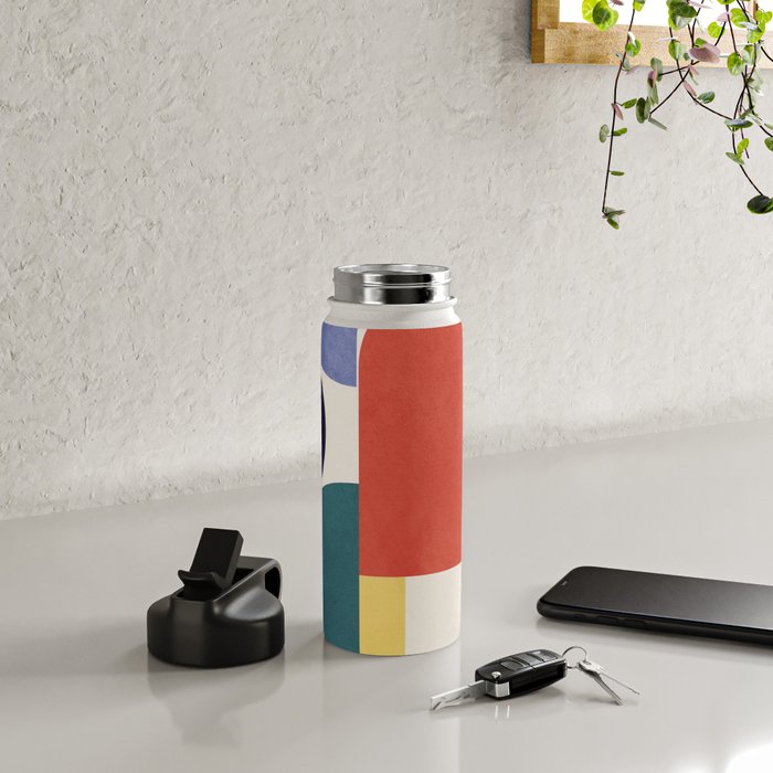 Abstract Shapes 56 Water Bottle Gallery Image 4
