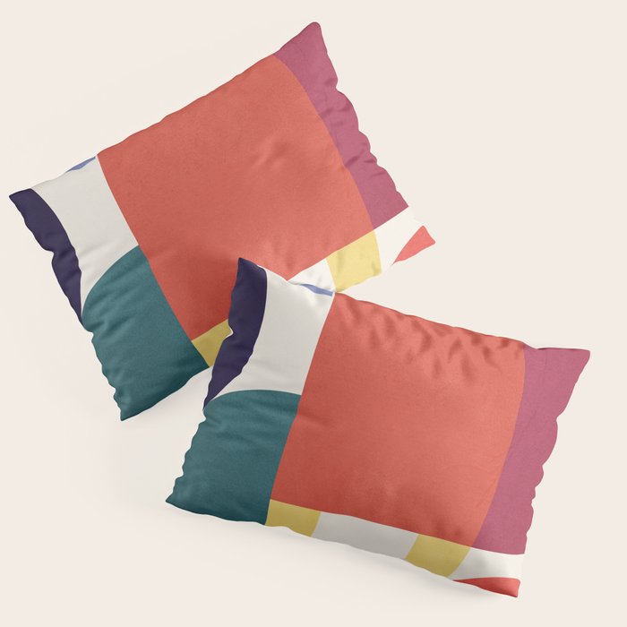 Abstract Shapes 56 Pillow Sham Gallery Image 3