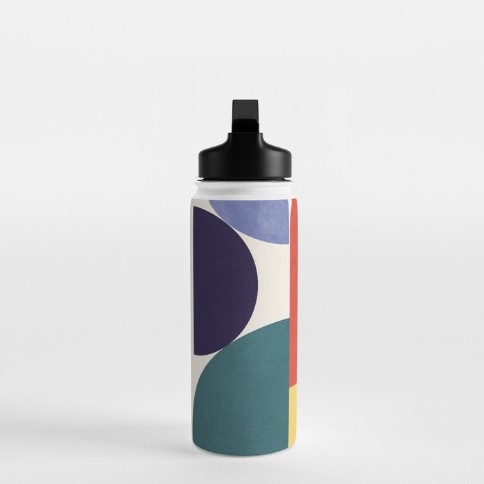 Abstract Shapes 56 Water Bottle Gallery Image 3