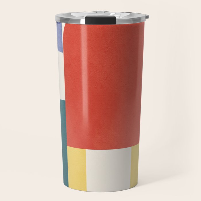 Abstract Shapes 56 Travel Mug Gallery Image 1