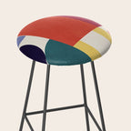 Abstract Shapes 56 Stool Gallery Image 2