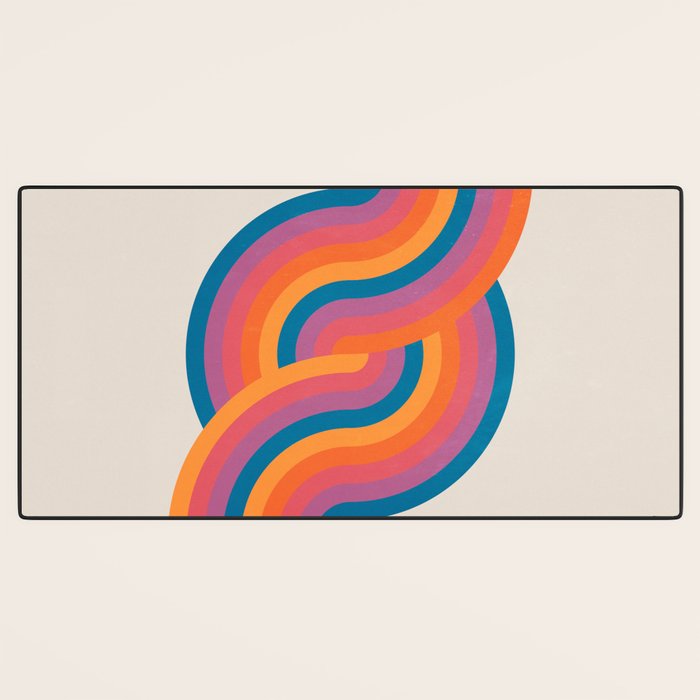 Vintage California Sun: Sacred Geometry Edition Desk Mat Gallery Image 3