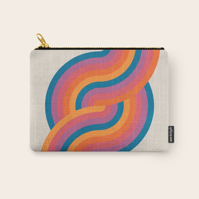 Vintage California Sun: Sacred Geometry Edition Carry All Pouch Gallery Image 1