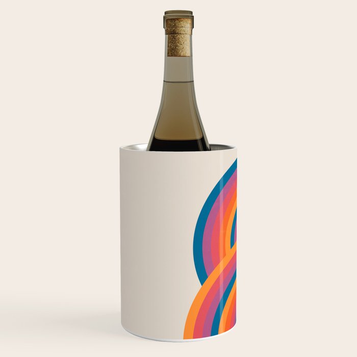 Vintage California Sun: Sacred Geometry Edition Wine Chiller Gallery Image 2