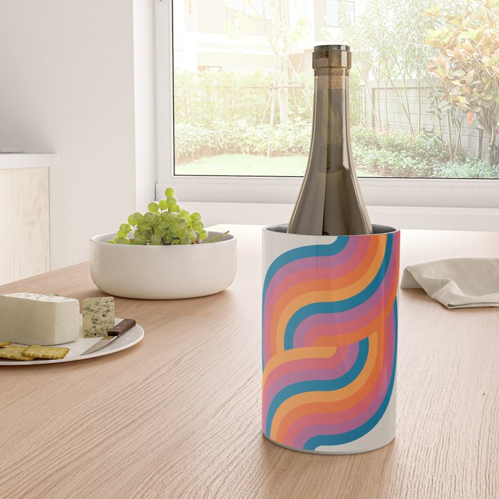 Vintage California Sun: Sacred Geometry Edition Wine Chiller Gallery Image 4