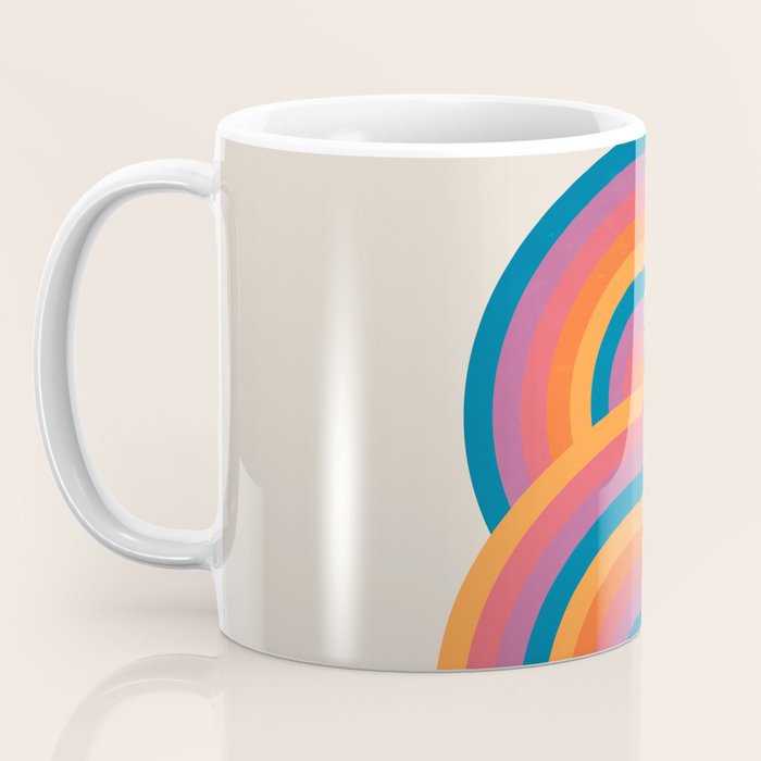Vintage California Sun: Sacred Geometry Edition Coffee Mug Gallery Image 3