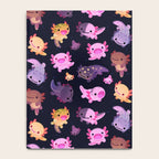 Happy axolotl - dark Notebook Gallery Image 4