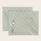 Art Deco fan pattern Placemat Gallery Image 1
