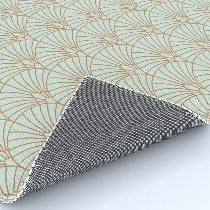 Art Deco fan pattern Rug Gallery Image 4