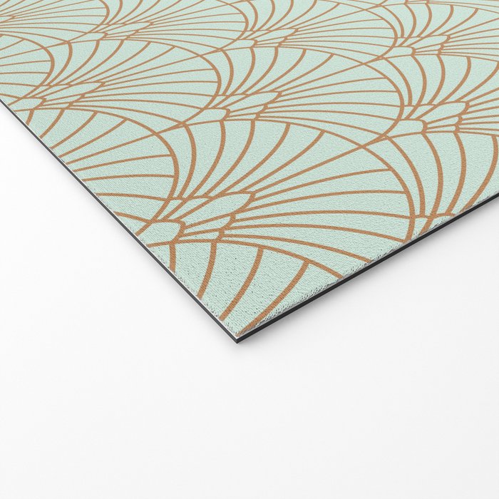 Art Deco fan pattern Welcome Mat Gallery Image 2