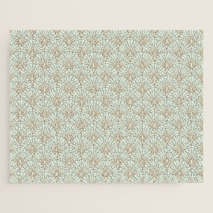 Art Deco fan pattern Jigsaw Puzzle Gallery Image 1