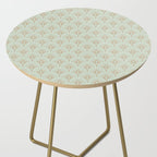 Art Deco fan pattern Side Table Gallery Image 2