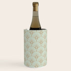 Art Deco fan pattern Wine Chiller Gallery Image 2