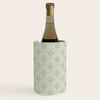 Art Deco fan pattern Wine Chiller Gallery Image 3
