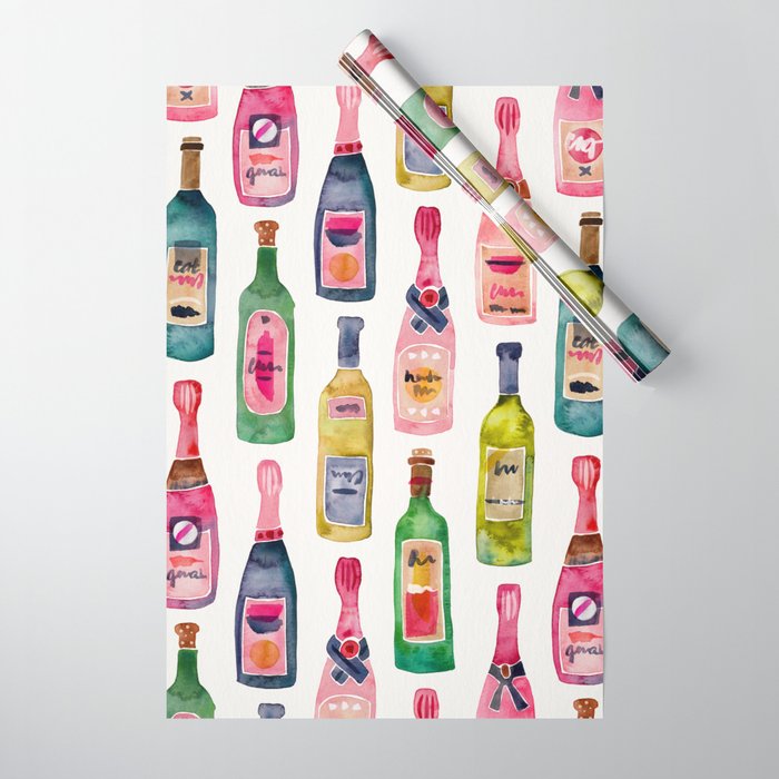 Champagne Collection Wrapping Paper Gallery Image 1