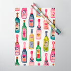 Champagne Collection Wrapping Paper Gallery Image 1