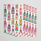 Champagne Collection Wrapping Paper Gallery Image 3