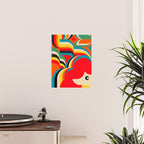 Colorful Abstract Figurative  Poster Gallery Image 2