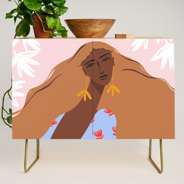 Woman Looking Back Credenza Gallery Image 1