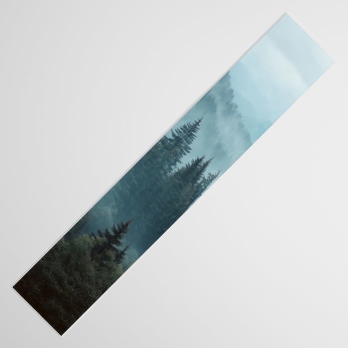 Misty Pine Forest Table Runner Gallery Image 3