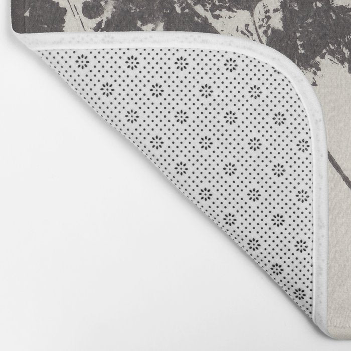 Blooms of Gypsophila #1 Bath Mat Gallery Image 2