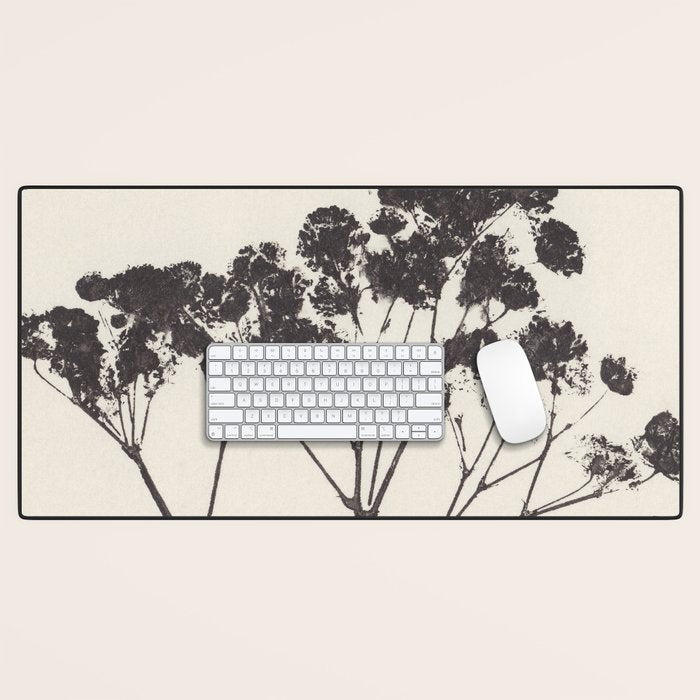 Blooms of Gypsophila #1 Desk Mat Gallery Image 1