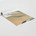 Abstract Art Tropical Leaves 4 Yoga Mat Gallery Image 2